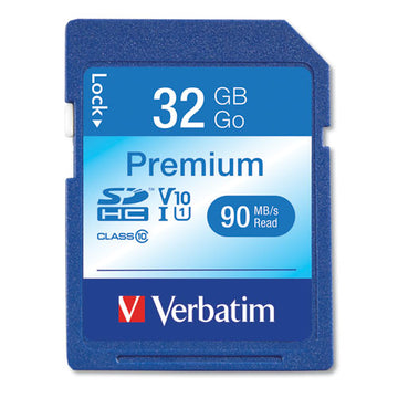 Verbatim® 16gb Premium Sdhc Memory Card, Uhs-i V10 U1 Class 10, Up To 80mb-s Read Speed freeshipping - TVN Wholesale